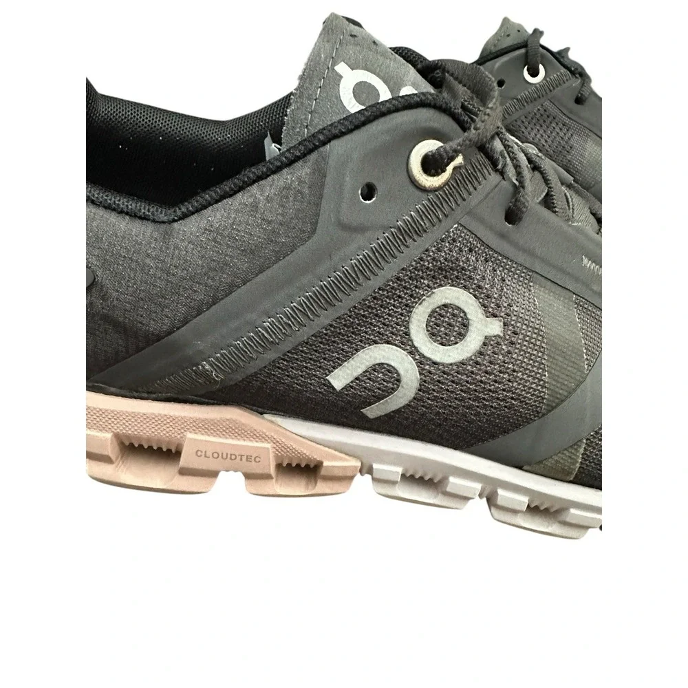 ON CLOUD CLOUDFLOW Running Shoes Women's Size‎ 10 Black Rose Sneakers #S102-1